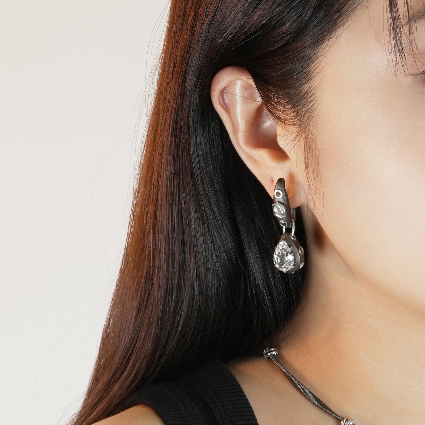 Eyelet Drop Earring