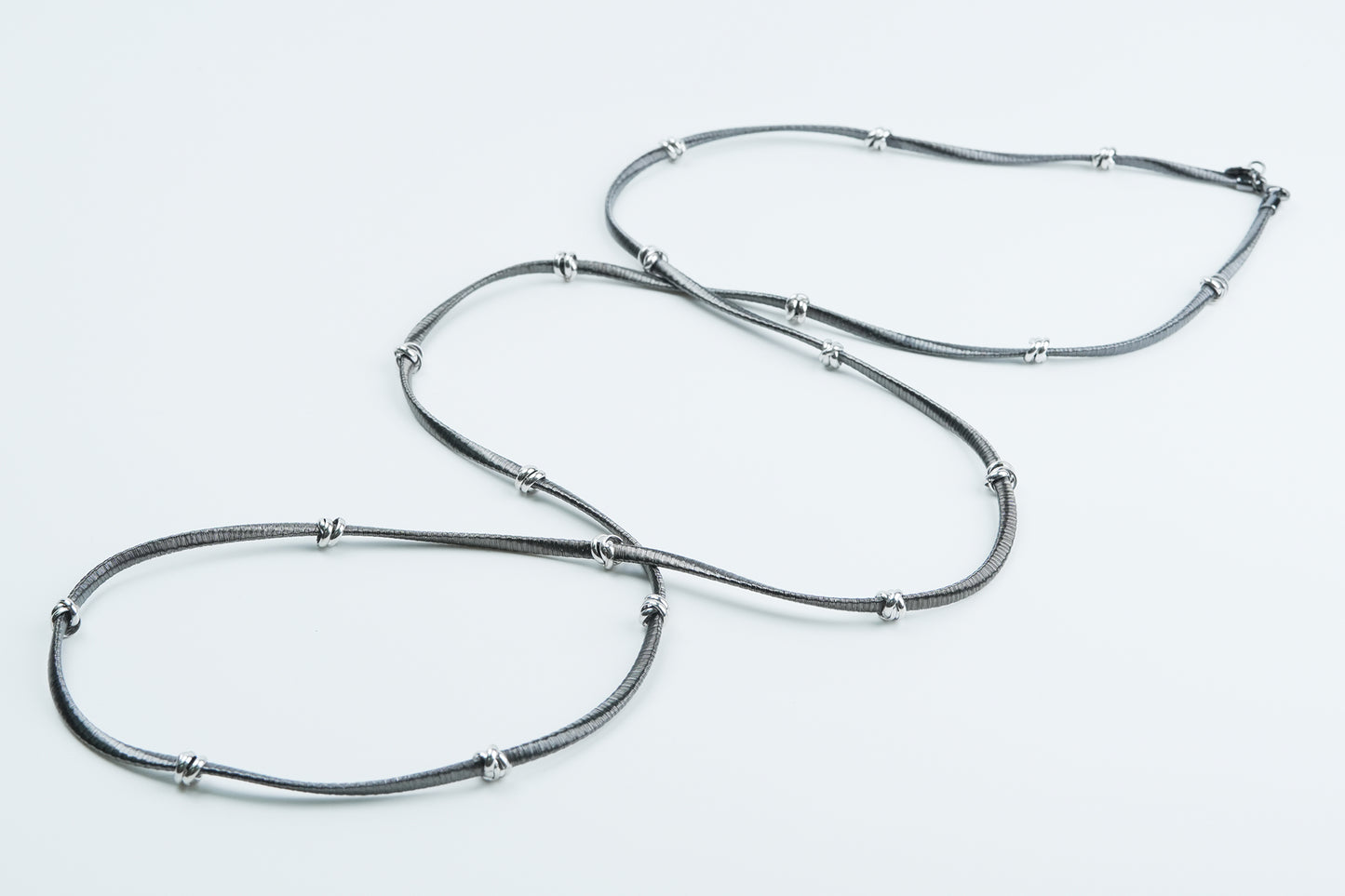 Italian Spiral Long Necklace