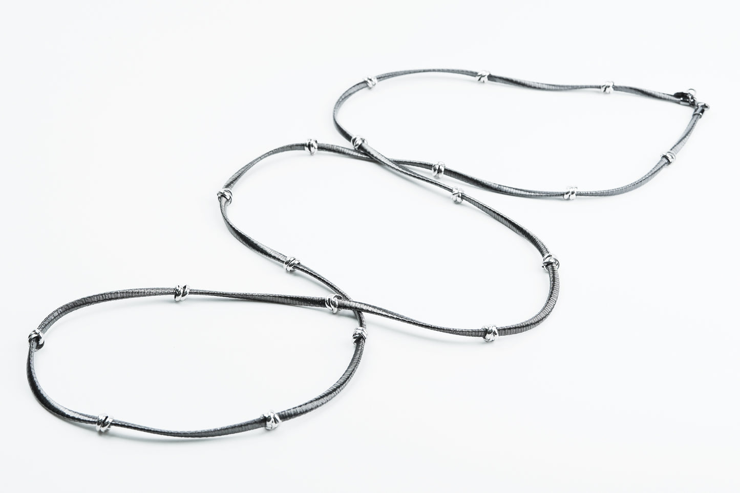 Italian Spiral Long Necklace