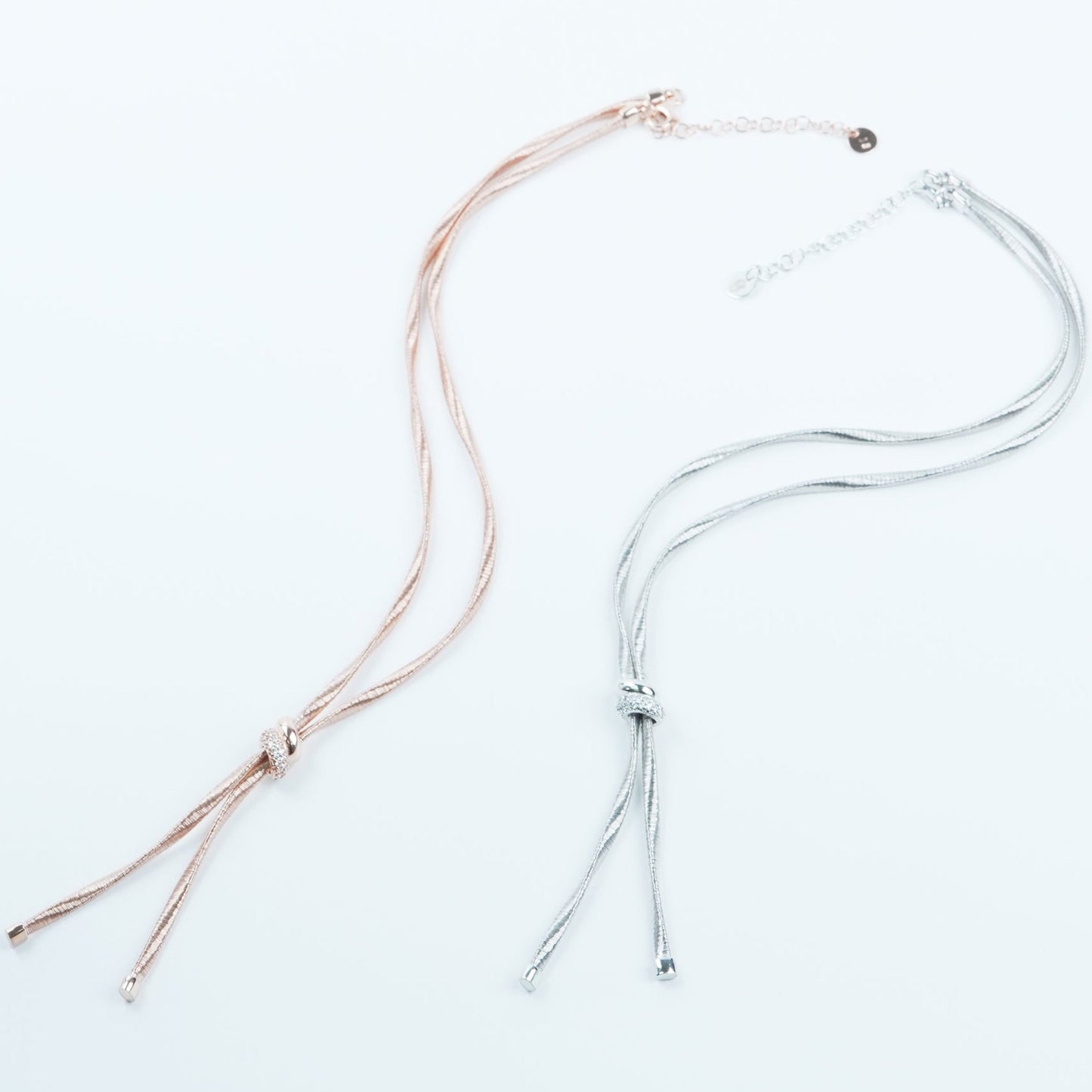 Italian Double Rings Necklace