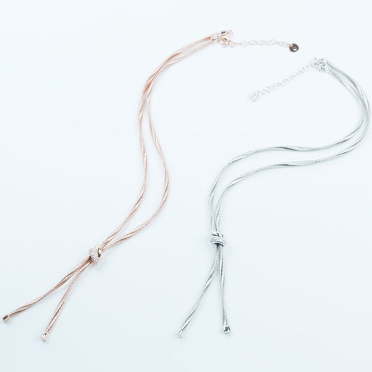 Italian Double Rings Necklace