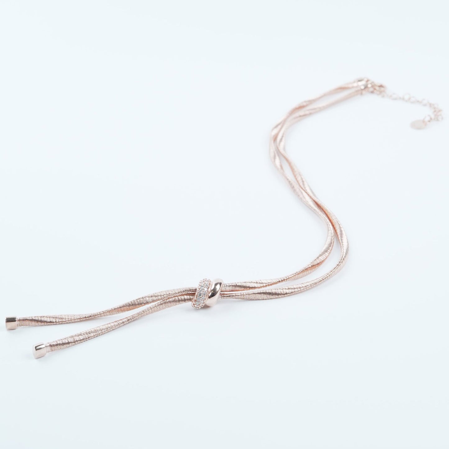 Italian Double Rings Necklace