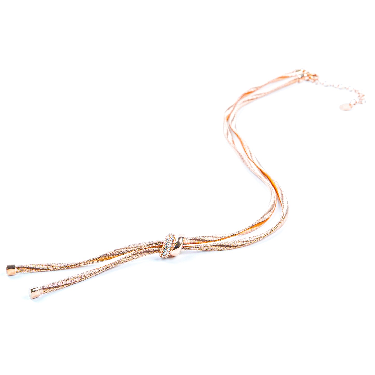 Italian Double Rings Necklace