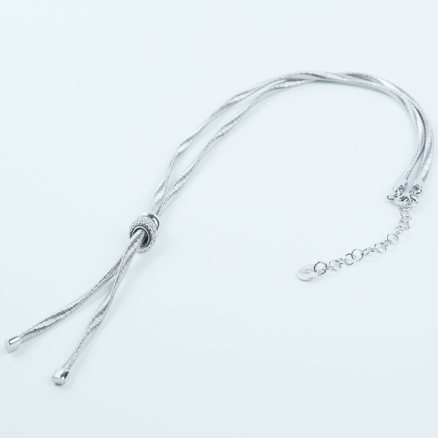 Italian Double Rings Necklace