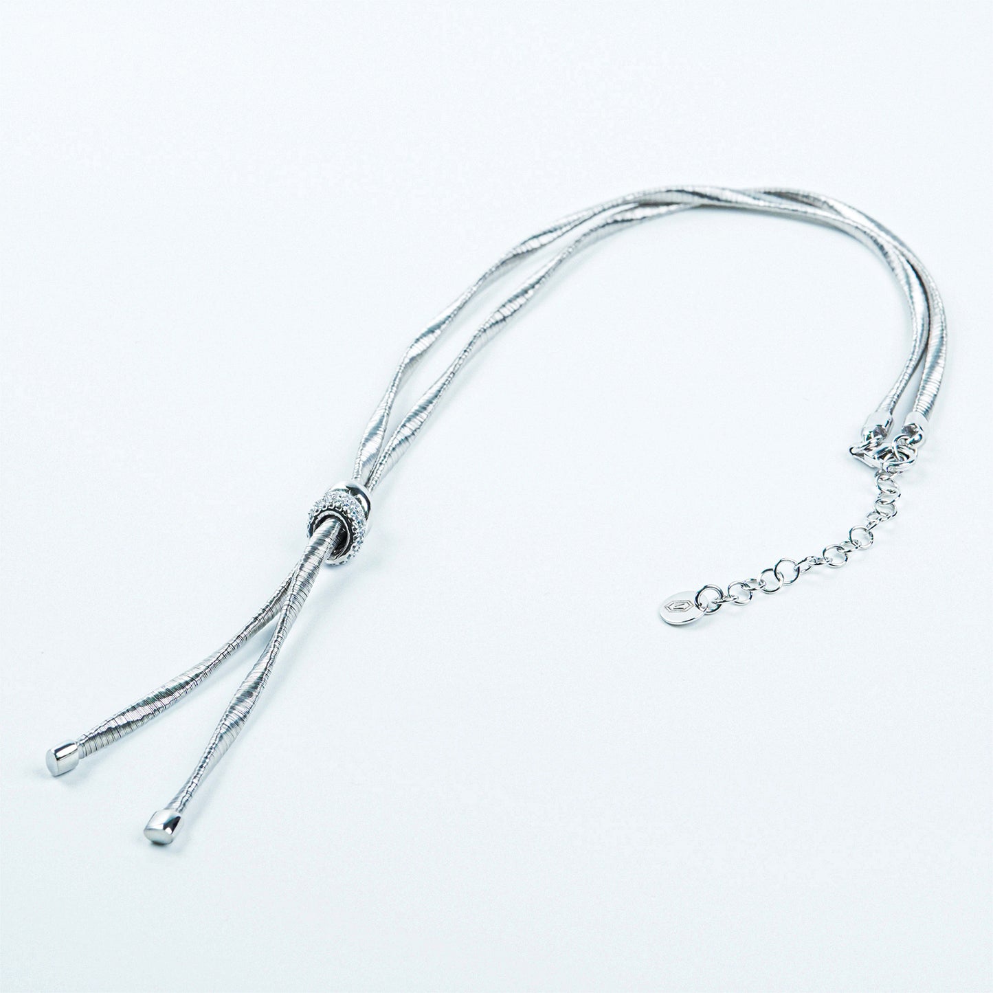 Italian Double Rings Necklace