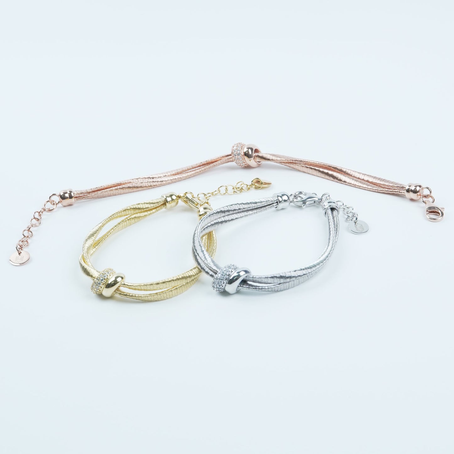 Italian Double Rings Bracelet