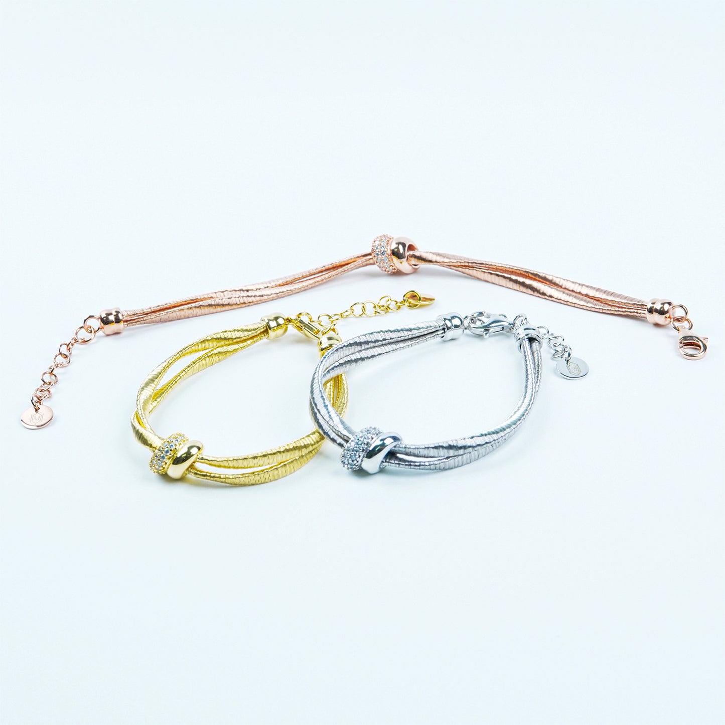 Italian Double Rings Bracelet