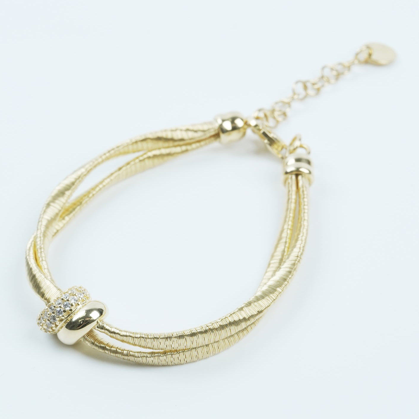 Italian Double Rings Bracelet