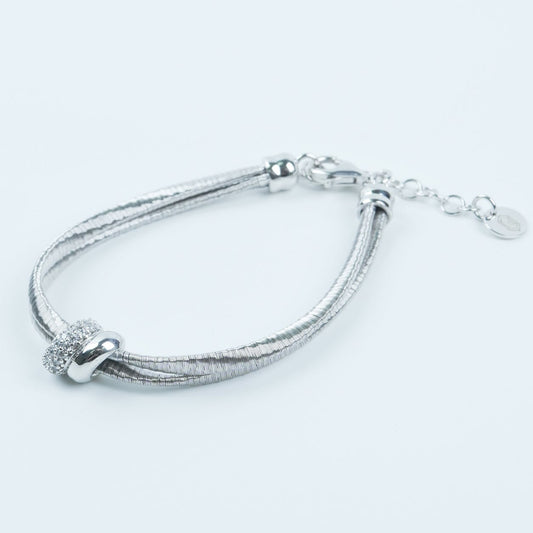 Italian Double Rings Bracelet