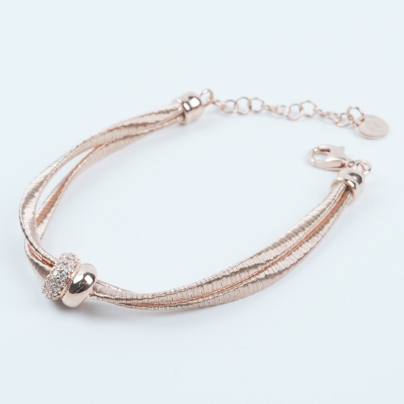 Italian Double Rings Bracelet