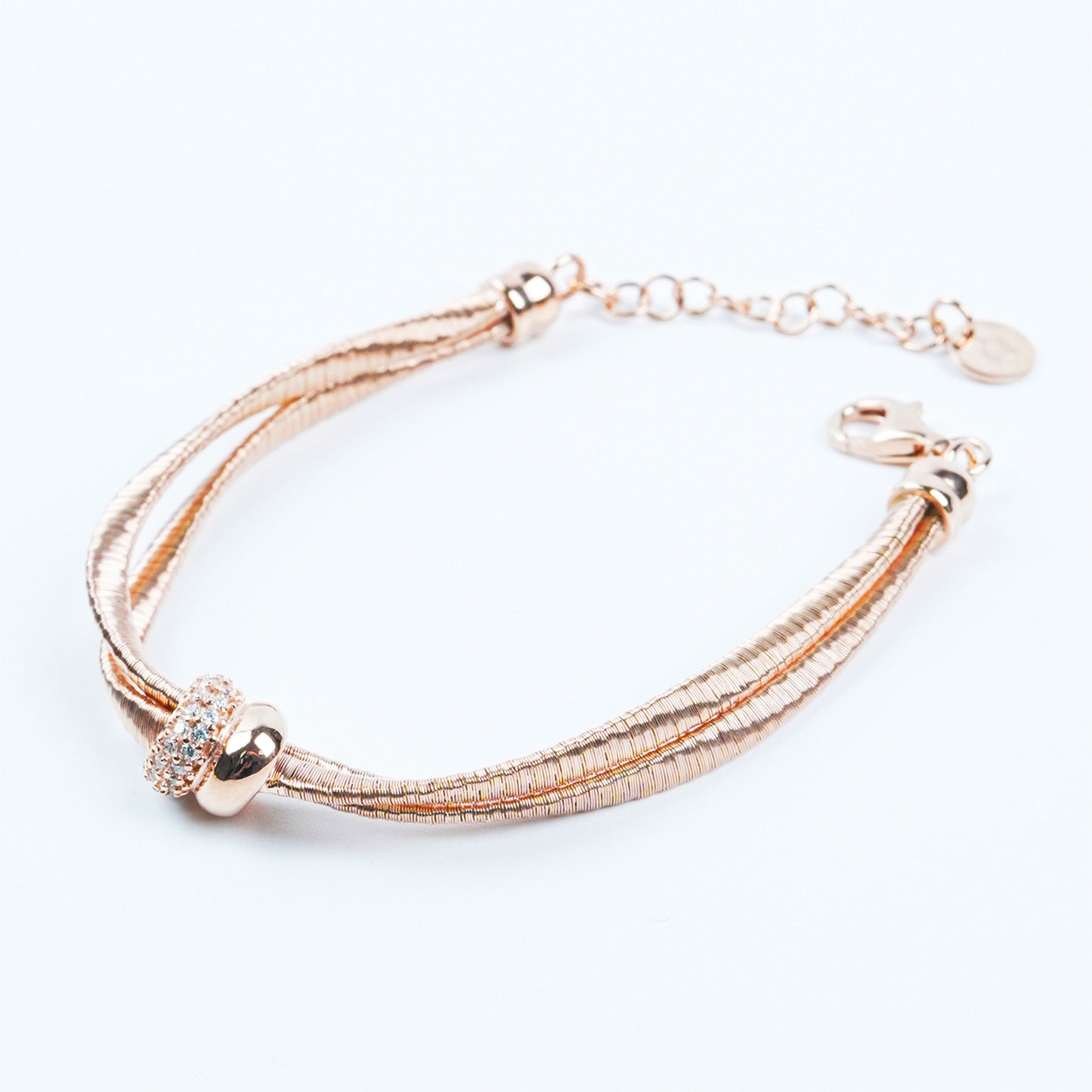 Italian Double Rings Bracelet