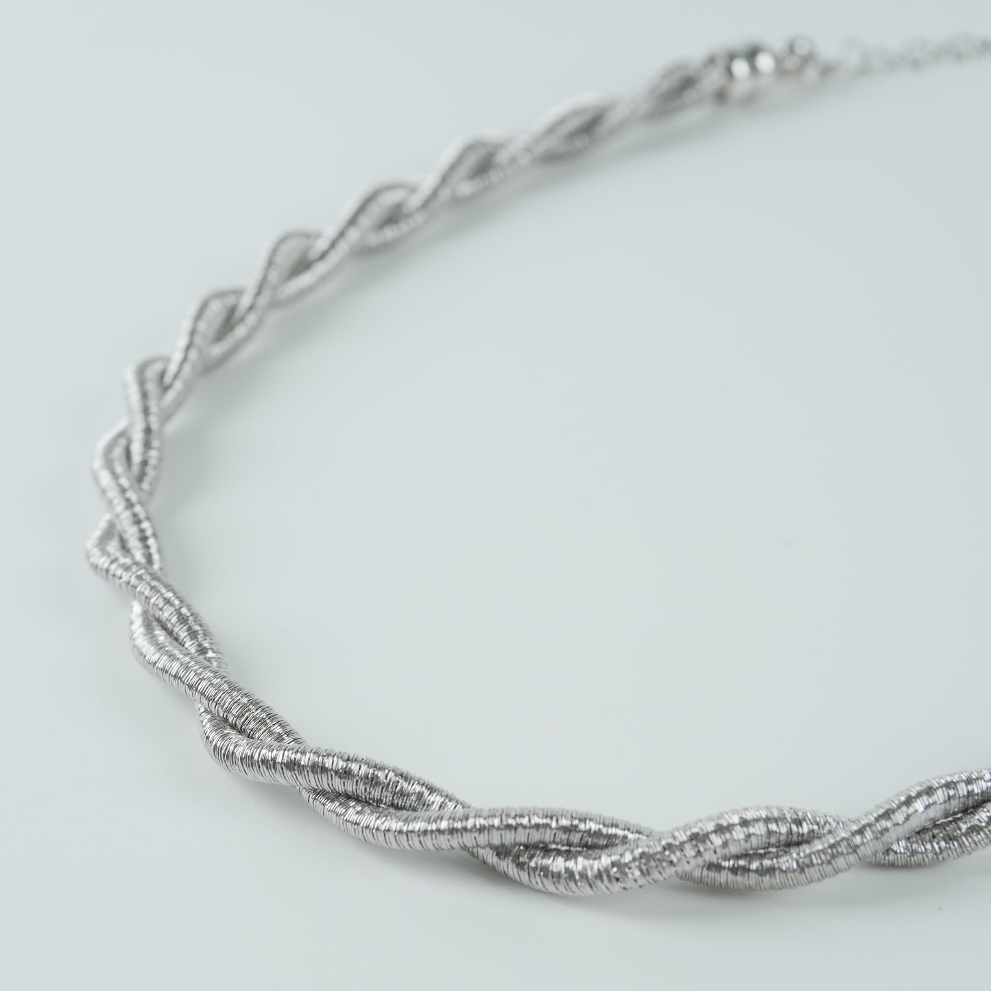 Italian Twisted Double Chain Choker