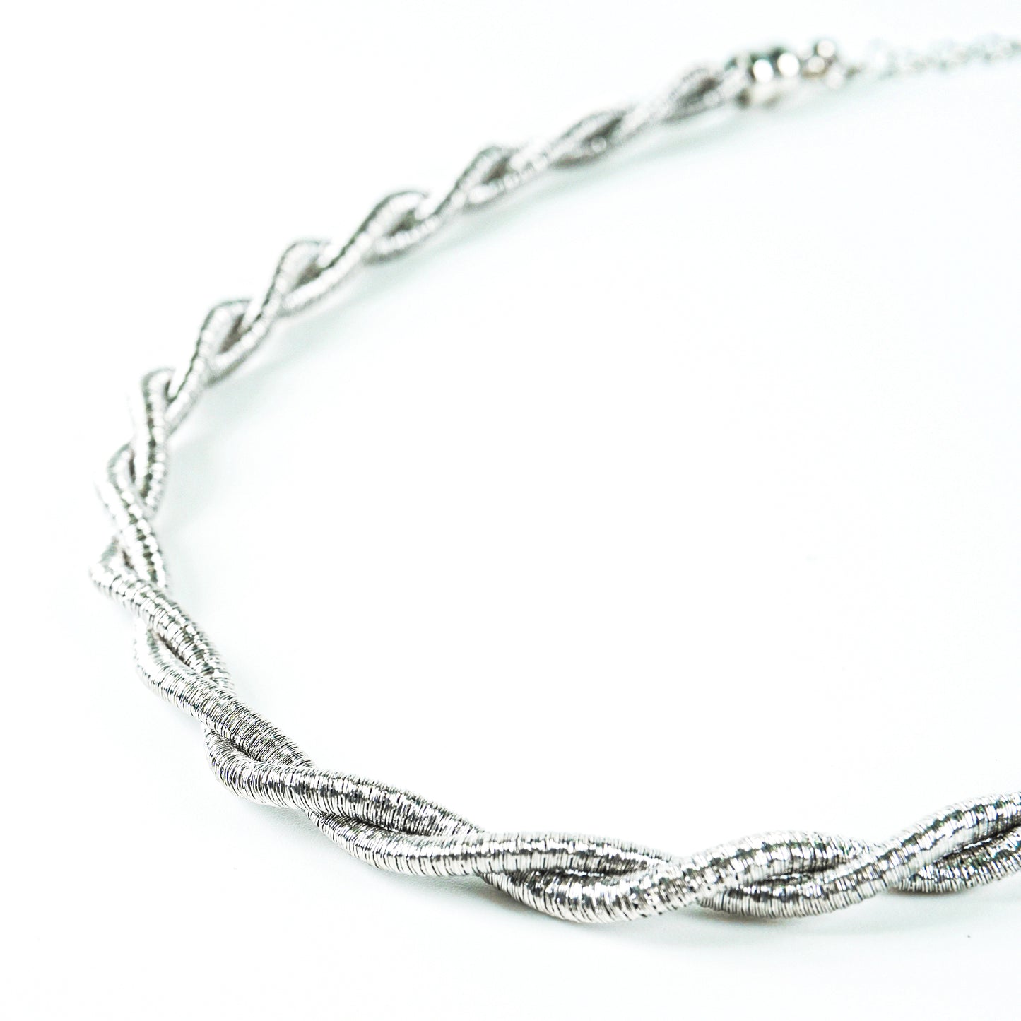 Italian Twisted Double Chain Choker