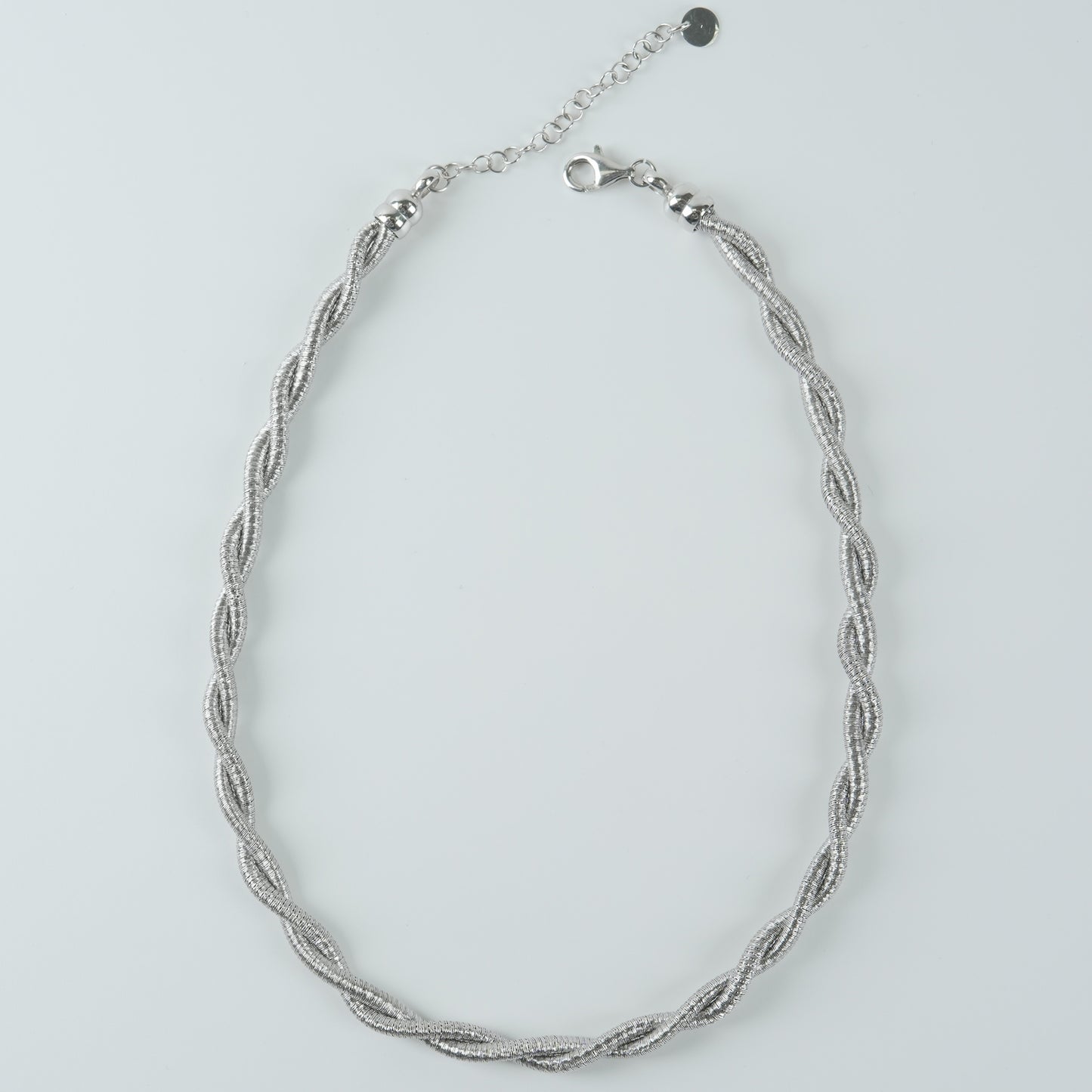 Italian Twisted Double Chain Choker
