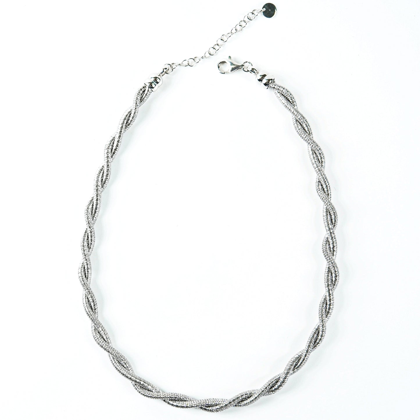 Italian Twisted Double Chain Choker