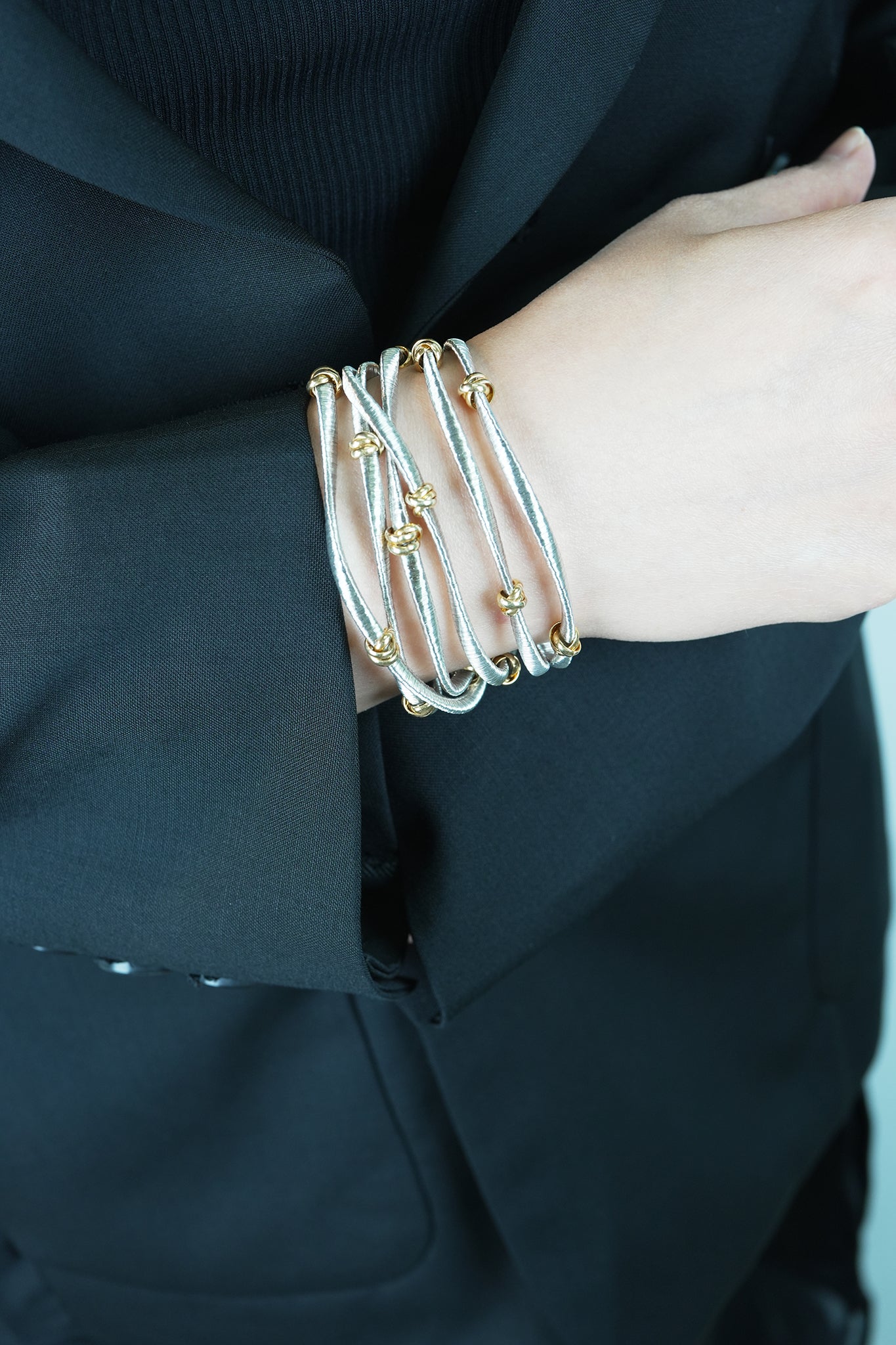 Italian Spiral Long Necklace