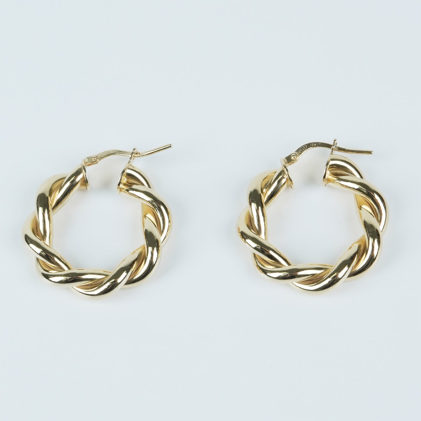 Lucky Hoop Earrings
