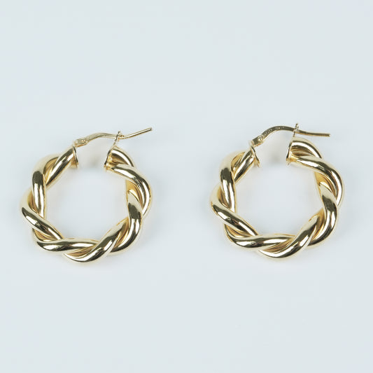 Lucky Hoop Earrings