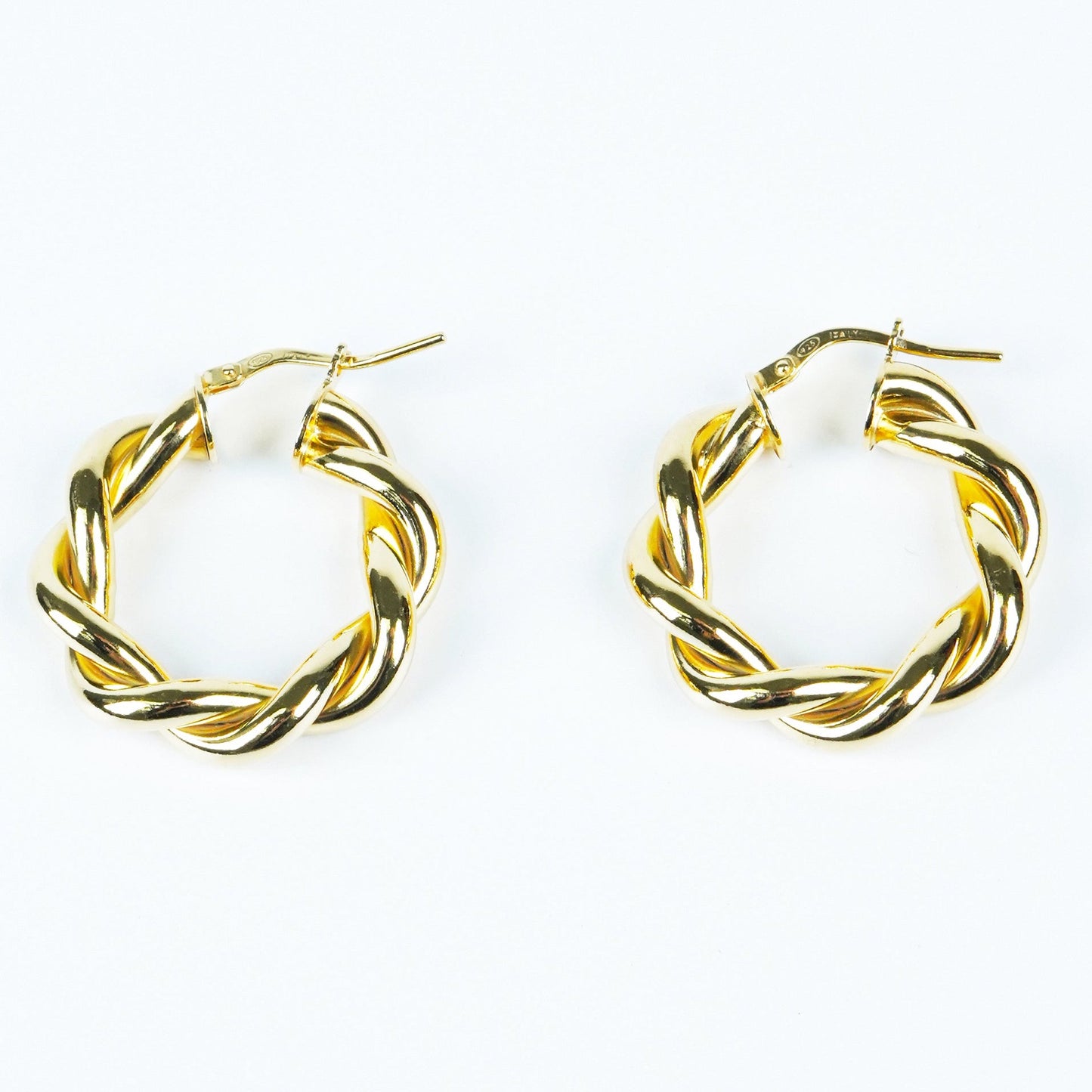 Lucky Hoop Earrings