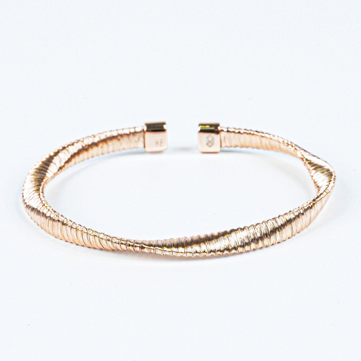 Italian Thin Twisted Bangle