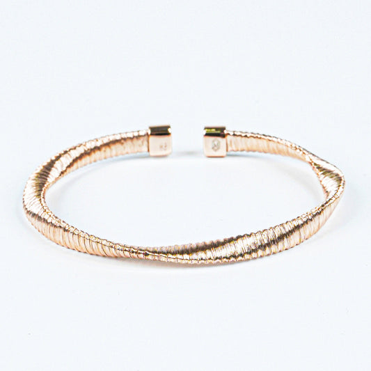 Italian Thin Twisted Bangle
