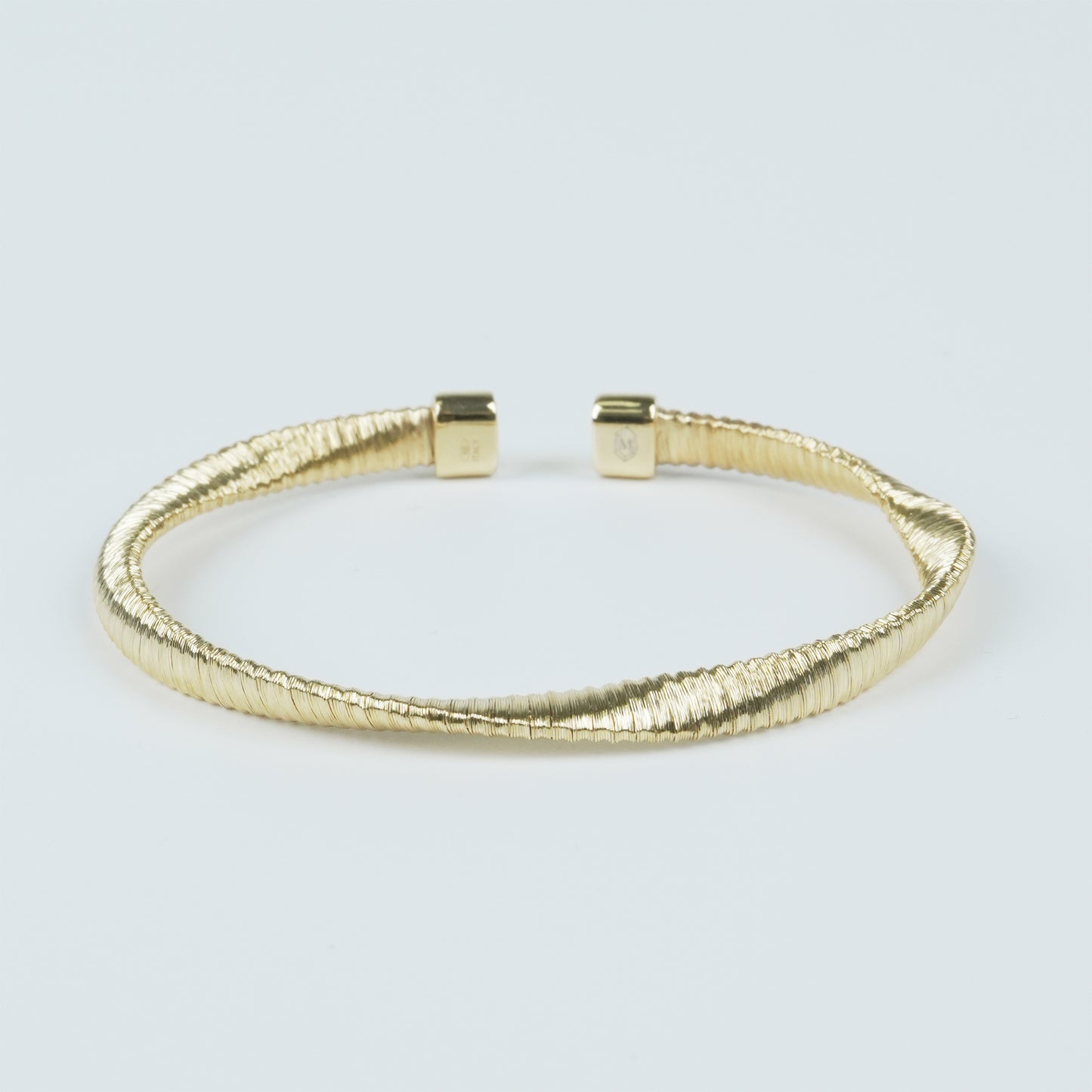 Italian Thin Twisted Bangle