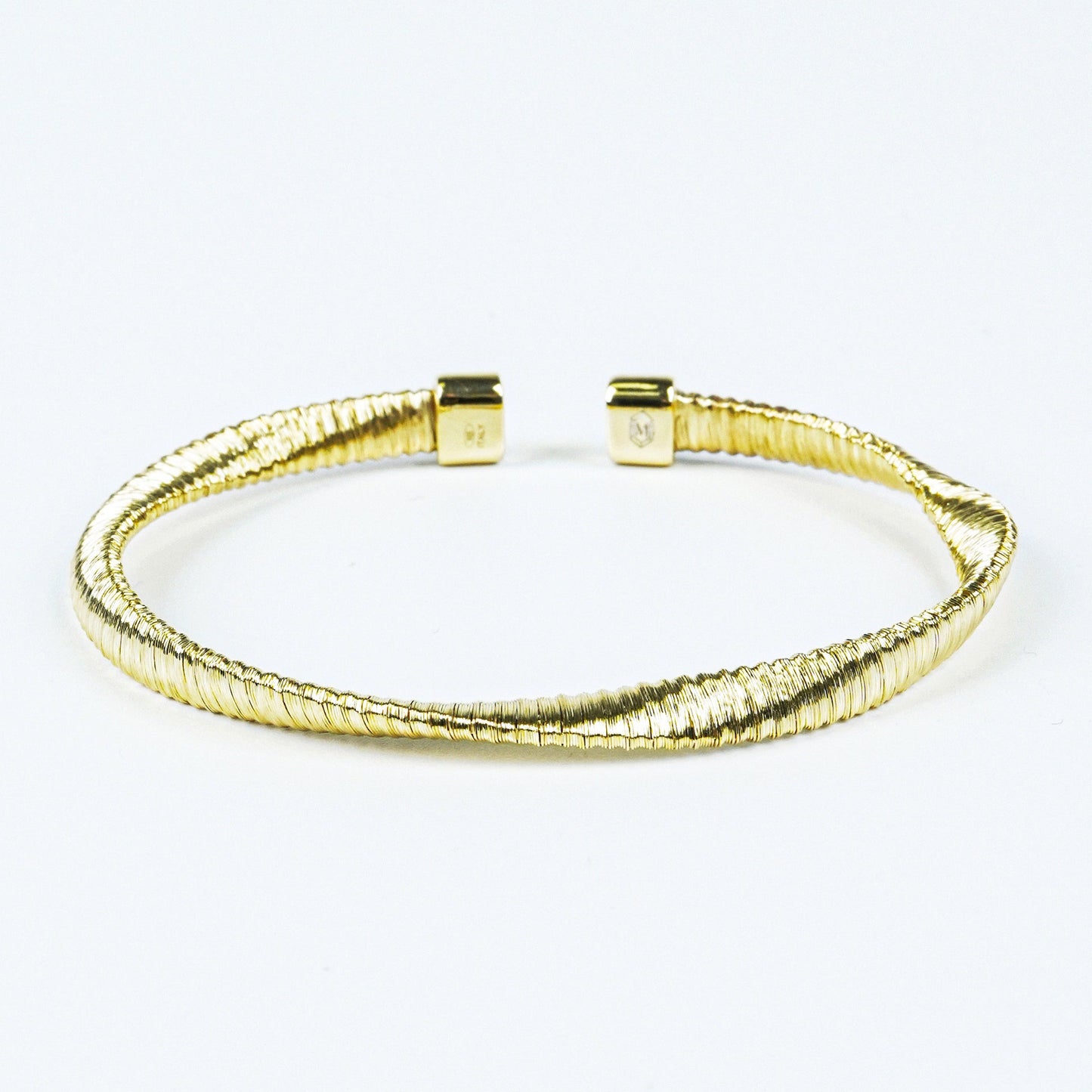 Italian Thin Twisted Bangle