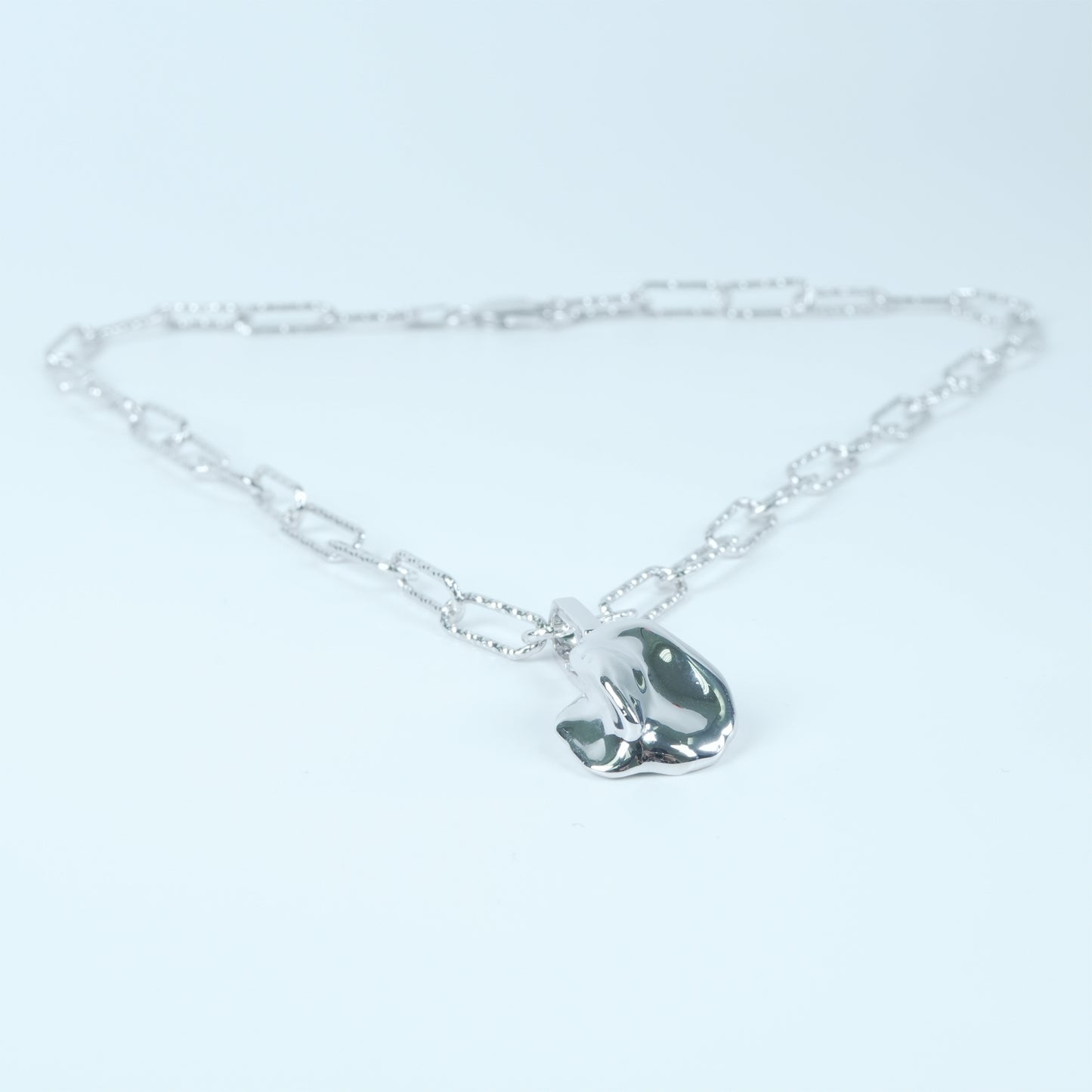 University Silver Pearl Necklace