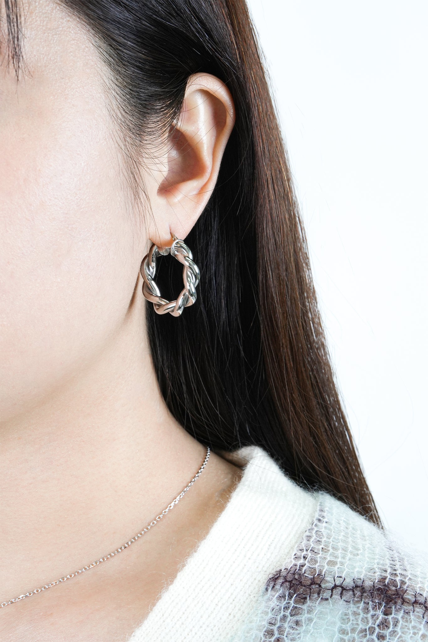 Lucky Hoop Earrings