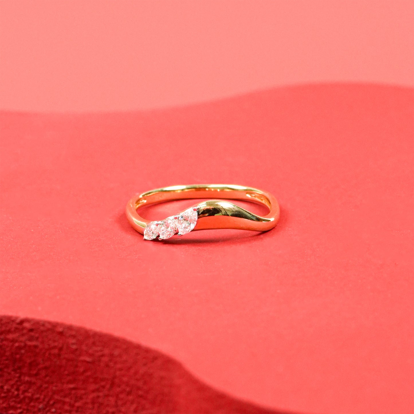 Fate Marquise Diamonds Ring