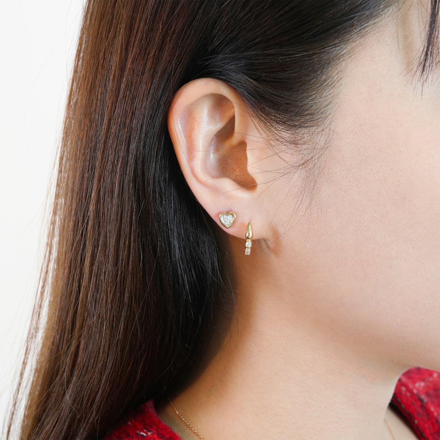 Horseshoe Diamonds Earrings (Pre-order, take 1 to 1.5 months)