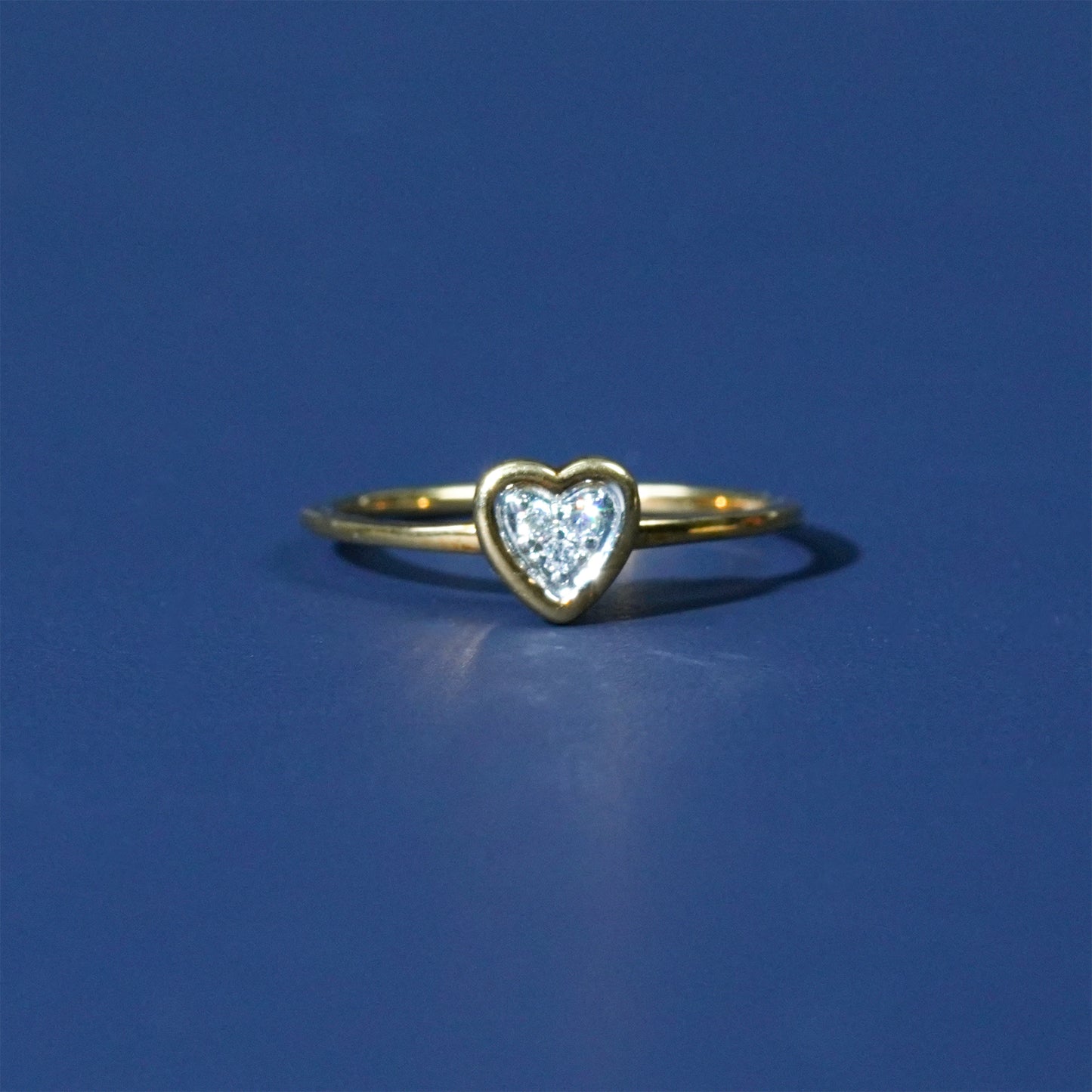 Heart Diamonds Ring (Pre-order, take 1 to 1.5 months)