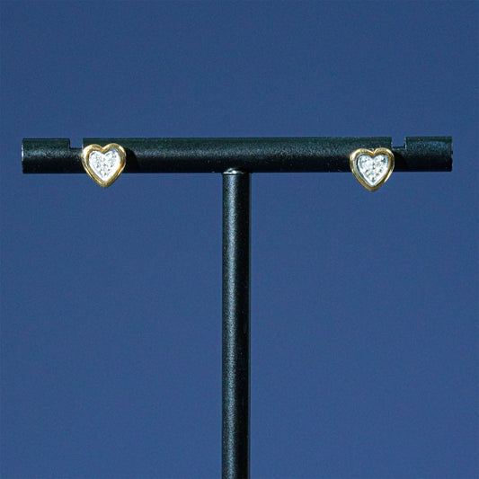 Heart Diamonds Earrings