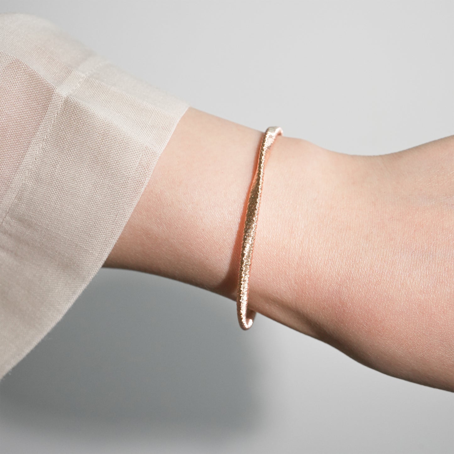 3.6mm Twist Bangle