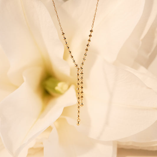 18K Gold Aura Necklace