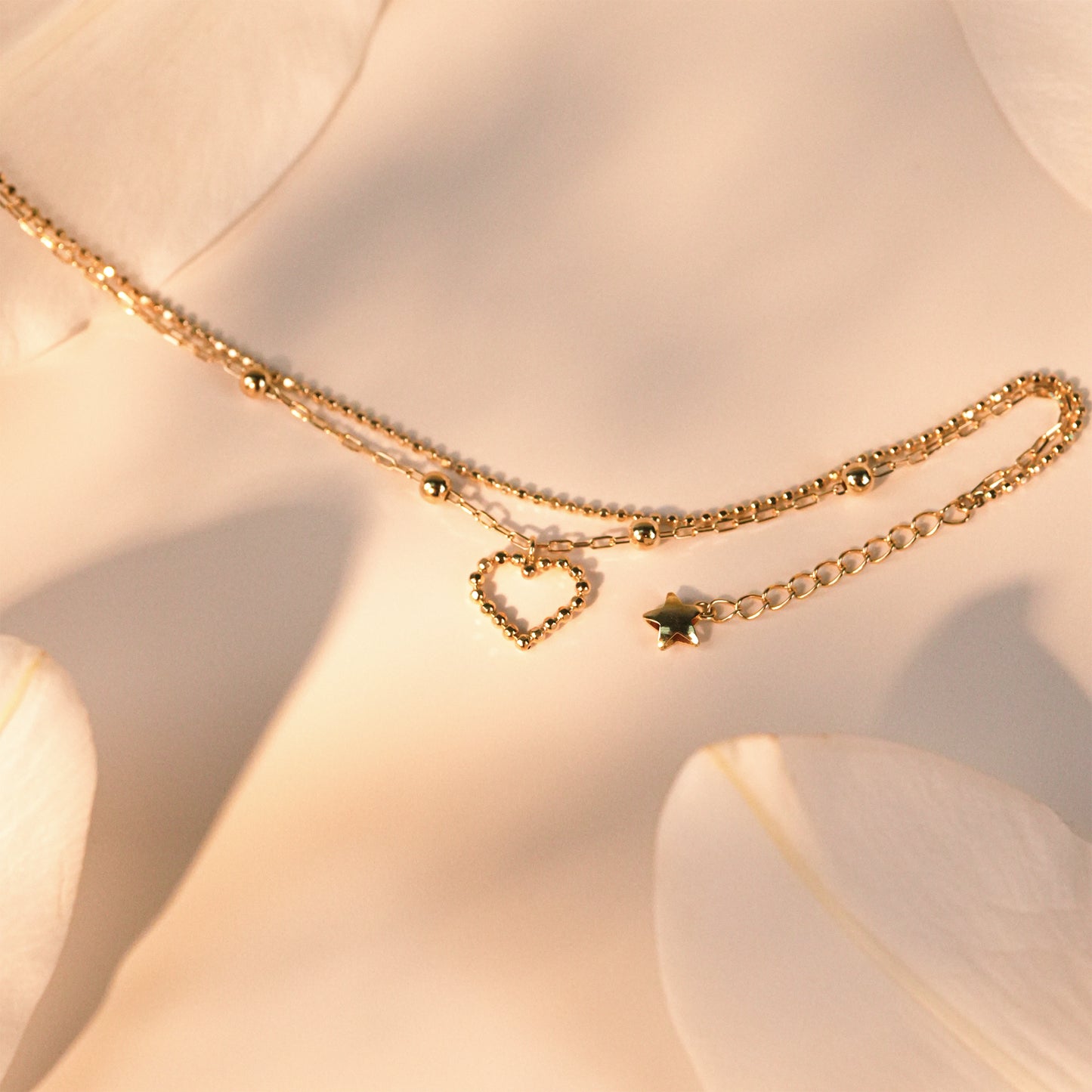 18K Gold Love Starlight Bracelet